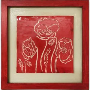 Flower Framed Wall Tile 2